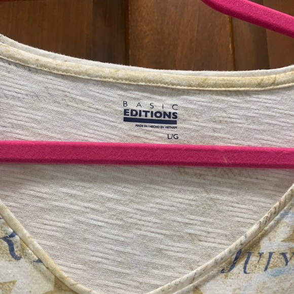 Basic Editions America the Beautiful t-shirt. Large - Picture 3 of 3